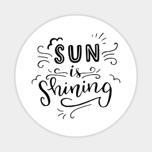 SUN IS SHINING BEACH DESIGN Magnet